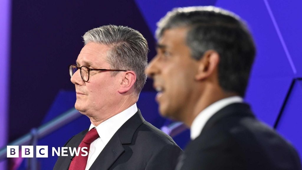 Sunak and Starmer in final debate clash over tax and immigration - BBC.com